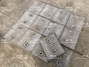 hardfacing wear resistant steel plate