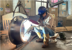 Chromium Carbide Overlay Plate welding
